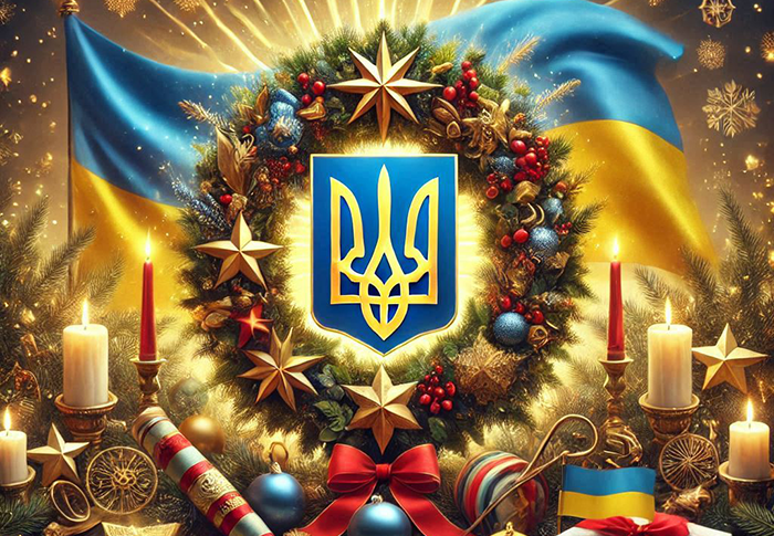 Вітаємо з Різдвом Христовим та Новим Роком!