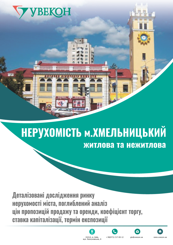 Нерухомість м. Хмельницький. Тенденції цінових показників